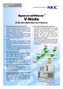 ®  V-Node STM-16/4 Multi-Service Platform 