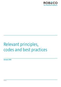 Relevant principles, codes and best practices January0116_E