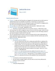 Microsoft Word - Judicial Reviews