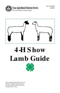 Livestock / Suffolk sheep / Sheep / Docking