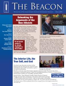 The Beacon Newsletter Highlights Inside This Issue: Page 4: