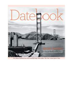 San Francisco Chronicle San Francisco ChronicleQ: Datebook   February 26, 2012 Powered by TECNAVIA