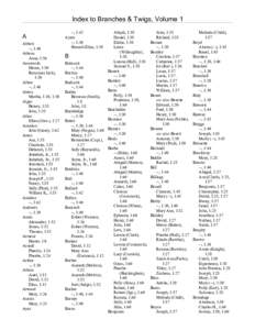 Quincy political family / Family trees / Chase family