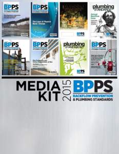 2015 MEDIA KIT Backflow Prevention and Plumbing Standards  BPPS BACKFLOW PREVENTION & PLUMBING STANDARDS
