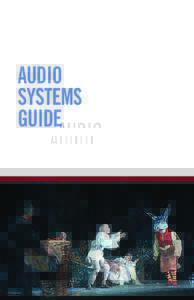 Shure Audio Systems Guide for Theater Performances