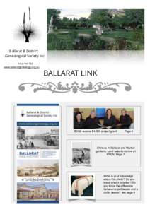    Ballarat & District Genealogical Society Inc  
