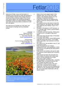 Fetlar2013 Core Pack  Fetlar2013 Key Facts & Figures  Welcome to Fetlar, known as the Garden of