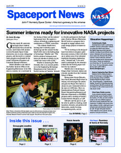 June 25, 2010  Vol. 50, No. 13 Spaceport News