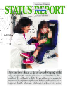 Special issue: child safety  STATUS REPORT INSURANCE INSTITUTE FOR HIGHWAY SAFETY