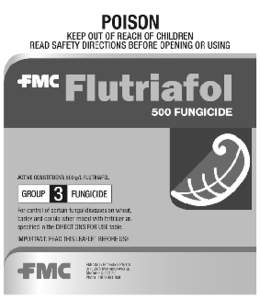 Flutriafol 500 Fungicide leaflet cover