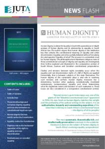 Autonomy / Constitutional law / Dignity / Ethics / Positive mental attitude / Chapter Two of the Constitution of South Africa / Philosophy / Law / Human rights