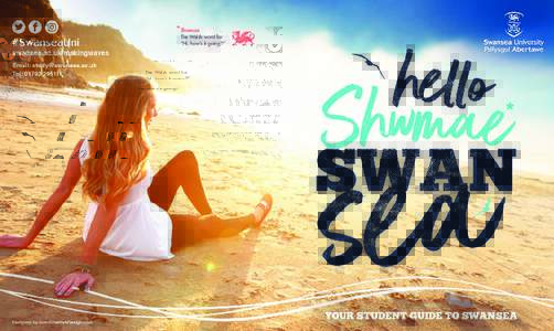 *Shwmae  The Welsh word for “Hi, how’s it going?”  WELCOME TO SWANSEA