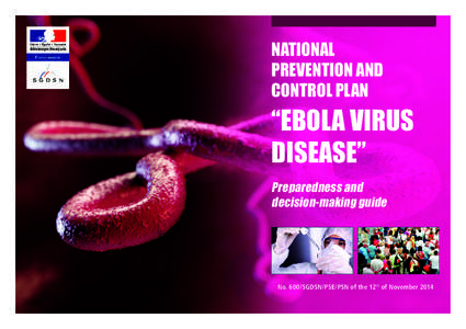 NATIONAL PREVENTION AND CONTROL PLAN “EBOLA VIRUS DISEASE”