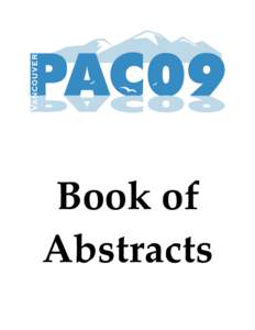 PAC09-Book-of-Abstracts_cover