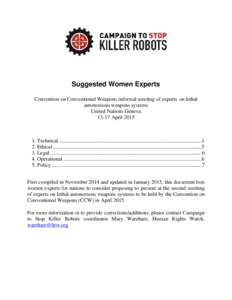 Microsoft Word - WomenExperts_14Jan2015