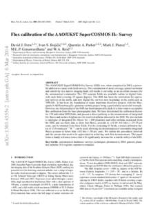 Mon. Not. R. Astron. Soc. 000, 000–Printed 7 MarchMN LATEX style file v2.2)
