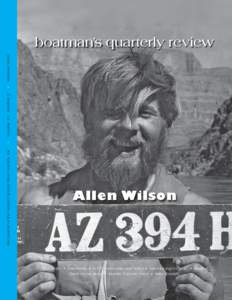 the journal of the Grand Canyon River Guide’s, Inc.  • voulme 23 number 2