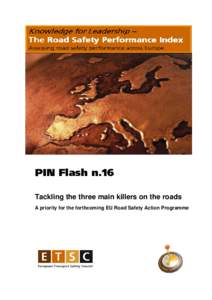 PIN Flash 16: Update of the behaviour indicators