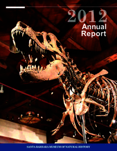 2012 Annual Report Santa Barbara Museum of Natural History