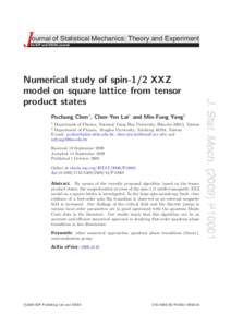 Numerical study of spin-1/2 XXZ model on square lattice from tensor product states