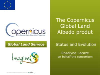 The Copernicus Global Land Albedo produt Global Land Service  Status and Evolution