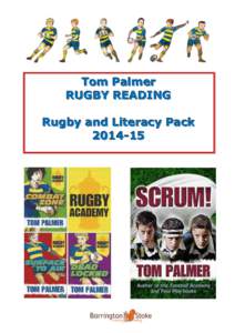 Tom  Tom Palmer RUGBY READING Rugby and Literacy Pack[removed]