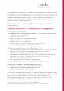 Microsoft Word - inacta_Profil_Senior_Consultant_Information_Management.docx