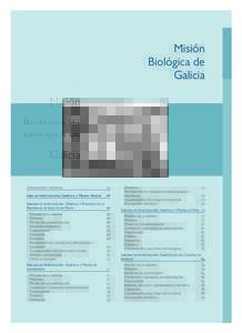 Misión Biológica de Galicia Organigrama y personal