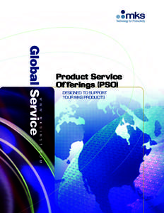 Global Service Product Service Offerings (PSO) from MKS Instruments