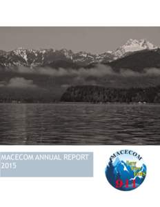    MACECOM ANNUAL REPORT 2015  TABLE OF CONTENTS