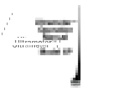 Ultrameter™ Operation Manual Model 6P  MYRON L