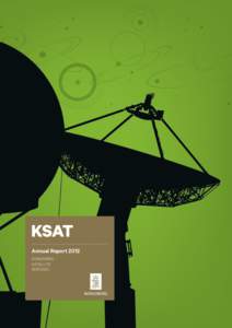 Annual Report 2012 KONGSBERG SATELLITE SERVICES  2