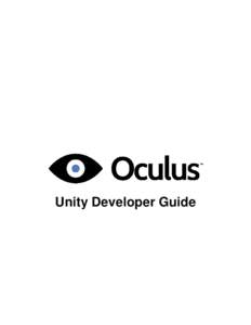 Unity Developer Guide  2 | Introduction | Unity Copyrights and Trademarks ©