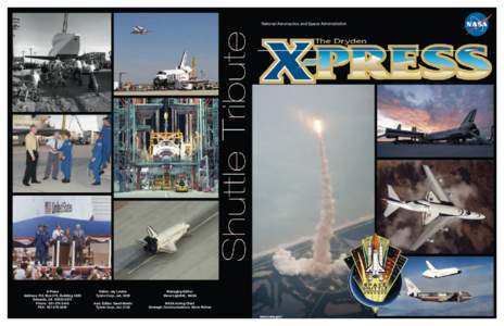 National Aeronautics and Space Administration  Volume 53 Number 11 X-Press Address: P.O. Box 273, Building 4839