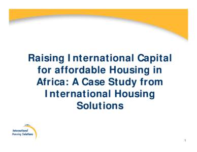Investing In Affordable Housing