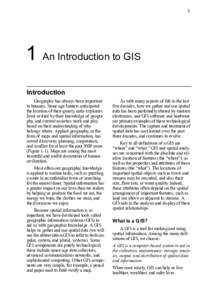 Geographic information systems / Geography / Geographic data and information / Data / GIS and hydrology / GIS and public health