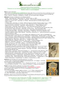 Poppenspe(e)lmuseumnieuwsbrief XVa  Informatie over onze internationale poppen-, figuren- en objecttheatercollectie, publicaties en activiteiten Welkom, website en wetenswaardigheden