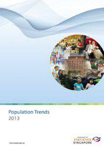 POPULATION TRENDS 2013 ISSN[removed]