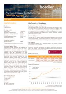 Economy / Finance / Money / Investment / Financial markets / Bordier & Cie / Portfolio