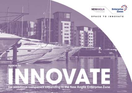 INNOVATE space to for ambitious companies expanding in the New Anglia Enterprise Zone  foreword