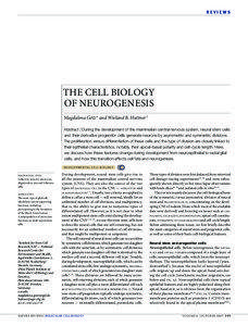 REVIEWS  THE CELL BIOLOGY