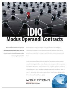 Modus Operandi IDIQ Contracts (for web)