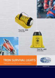 Tron SL-300 Life bouy light Tron SL-400 Life boat lights