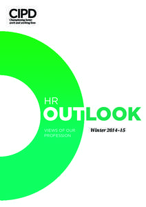 HR  OUTLOOK VIEWS OF OUR PROFESSION