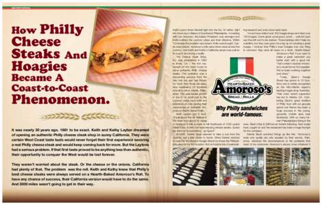ADVERTORIAL  Philly Cheese Steaks And Hoagies