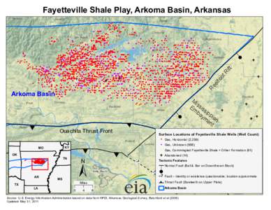 Fayetteville Shale Play, Arkoma Basin, Arkansas Searcy Stone  !