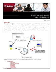 Threat Advisory: Blackhole Exploit Kit