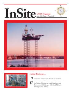 InSite  CWLS Magazine June 2006 Issue 2 Volume 25  Inside this issue…