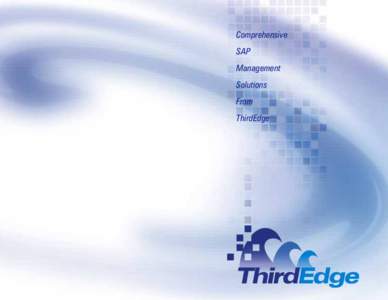 Comprehensive SAP Management Solutions From ThirdEdge