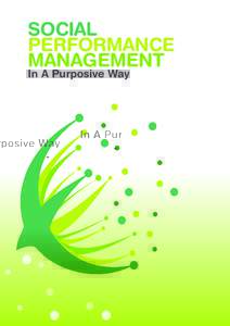 SOCIAL PERFORMANCE MANAGEMENT In A Purposive Way  Preface
